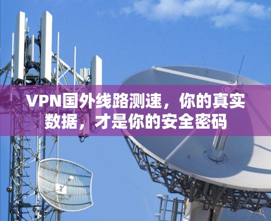 VPN国外线路测速，你的真实数据，才是你的安全密码