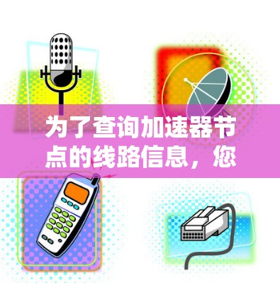 为了查询加速器节点的线路信息，您可以按照以下步骤进行