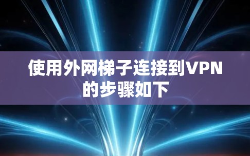使用外网梯子连接到VPN的步骤如下