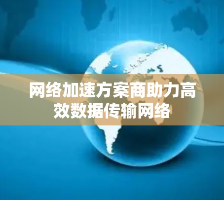 网络加速方案商助力高效数据传输网络