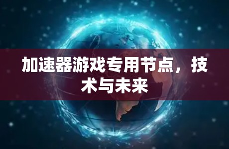 加速器游戏专用节点，技术与未来