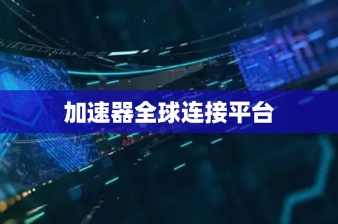 加速器全球连接平台