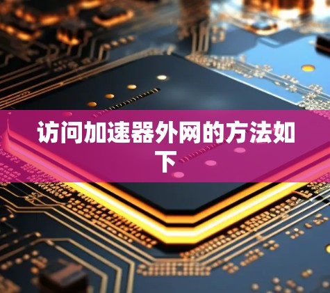 访问加速器外网的方法如下