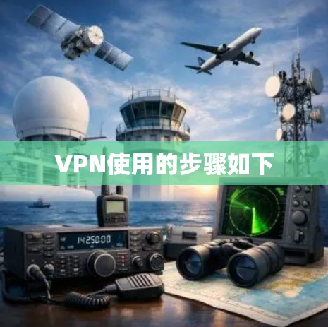 VPN使用的步骤如下