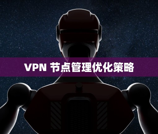 VPN 节点管理优化策略
