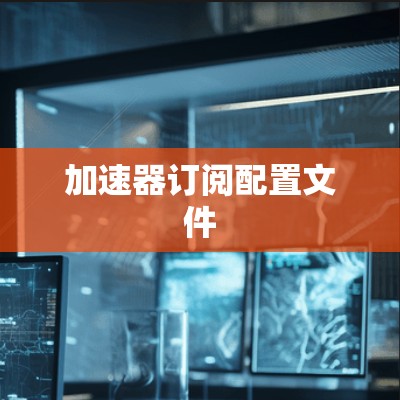 加速器订阅配置文件