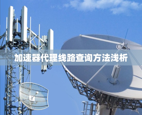 加速器代理线路查询方法浅析