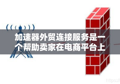 加速器外贸连接服务是一个帮助卖家在电商平台上高效推广产品的工具。以下是关于该服务的详细分析