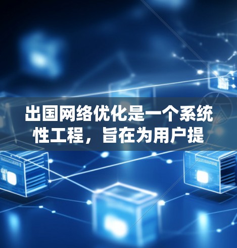 出国网络优化是一个系统性工程，旨在为用户提供高效、可靠和用户友好的网络环境。以下是一个详细的步骤指南，帮助您逐步优化出国网络