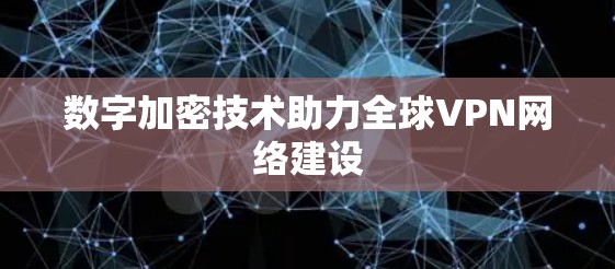 数字加密技术助力全球VPN网络建设