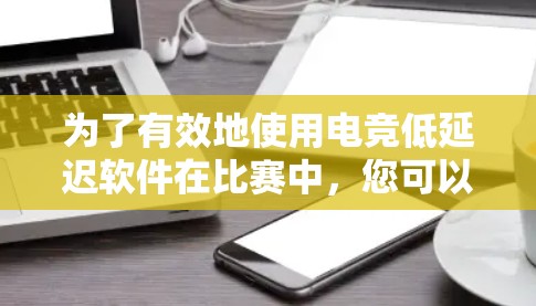 为了有效地使用电竞低延迟软件在比赛中，您可以按照以下步骤进行