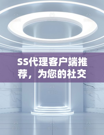 SS代理客户端推荐，为您的社交体验带来更深度的互动