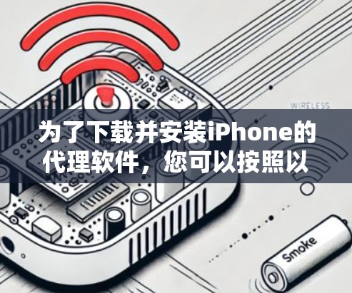 为了下载并安装iPhone的代理软件，您可以按照以下步骤进行