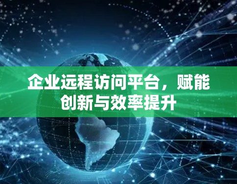 企业远程访问平台，赋能创新与效率提升
