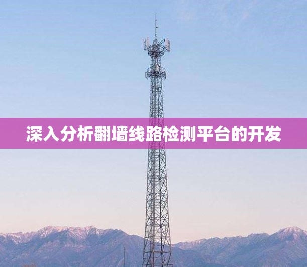 深入分析翻墙线路检测平台的开发