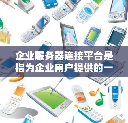 企业服务器连接平台是指为企业用户提供的一个综合性的服务器连接工具和管理平台，旨在帮助企业之间和企业与外部服务器之间的数据交换和管理。以下是一个详细的平台架构和功能
