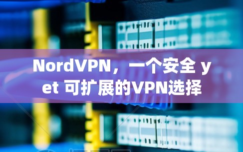 NordVPN，一个安全 yet 可扩展的VPN选择