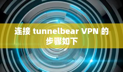 连接 tunnelbear VPN 的步骤如下