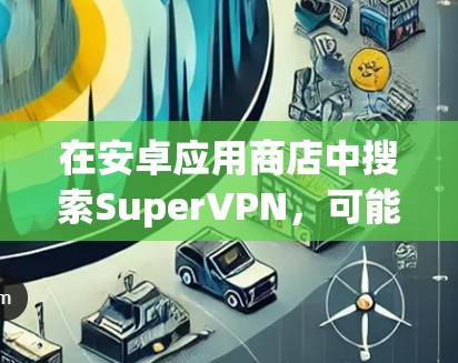 在安卓应用商店中搜索SuperVPN，可能会找到以下几种可能