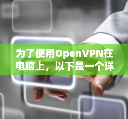 为了使用OpenVPN在电脑上，以下是一个详细的步骤指南