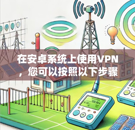 在安卓系统上使用VPN，您可以按照以下步骤进行
