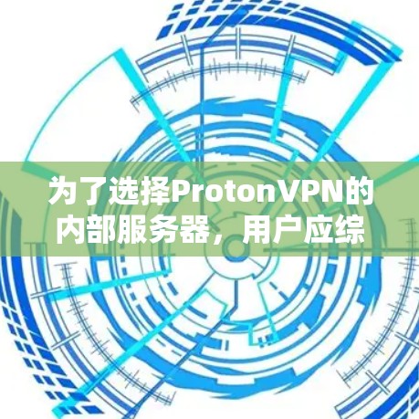 为了选择ProtonVPN的内部服务器，用户应综合考虑以下关键因素