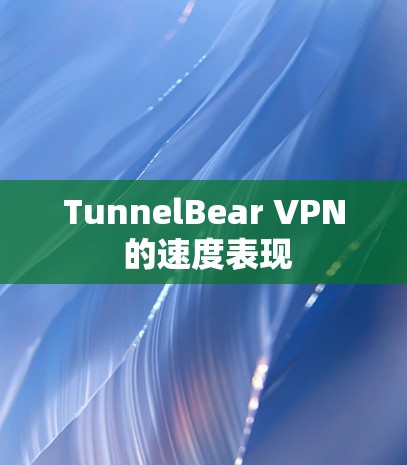 TunnelBear VPN 的速度表现