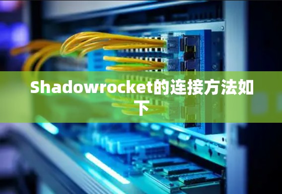 Shadowrocket的连接方法如下