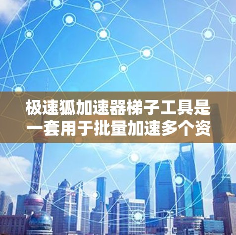 极速狐加速器梯子工具是一套用于批量加速多个资源的工具，旨在提升网络性能和效率。以下是使用该工具的详细步骤和注意事项