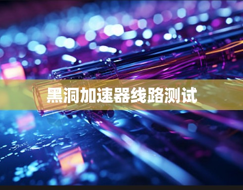黑洞加速器线路测试