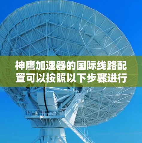 神鹰加速器的国际线路配置可以按照以下步骤进行